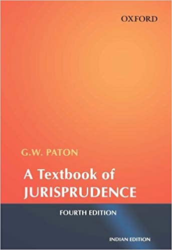 A Textbook of Jurisprudence