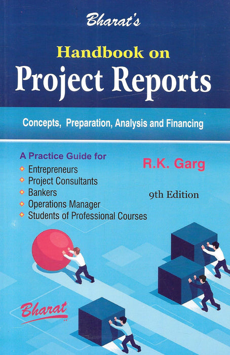 Handbook On Project Reports Concepts, Preparation , Analysis And Financing
