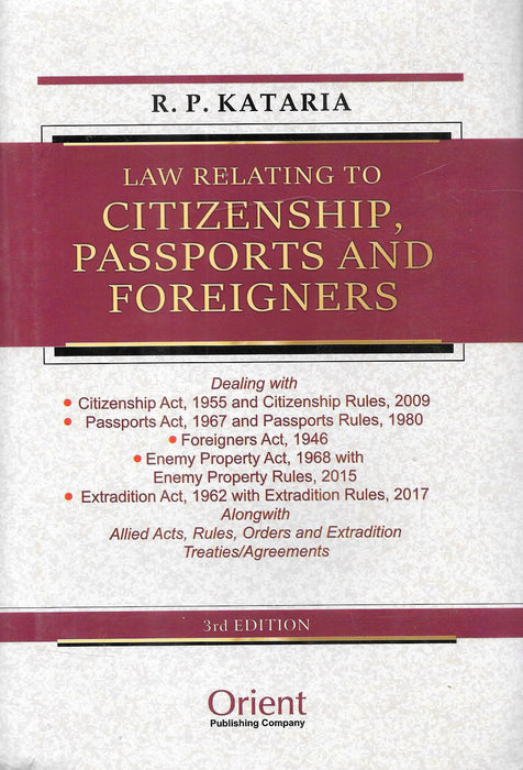 Law Relating To Citizenship Passports And Foreigners