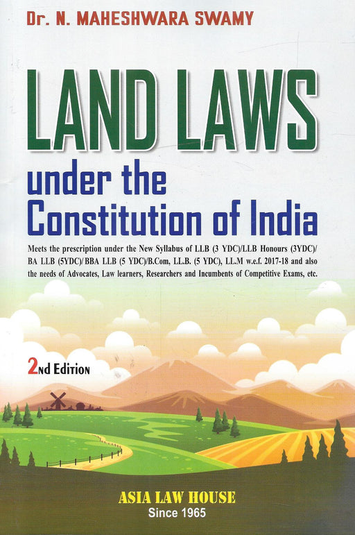Land Laws Under The Constitution Of India