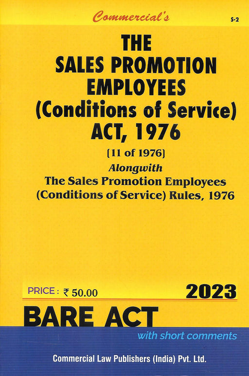 The Sales Promotion Employees (Conditions of Service) Act, 1976