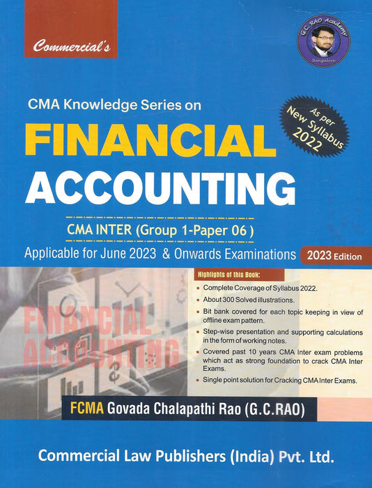 CMA Knowledge Series On Financial Accounting