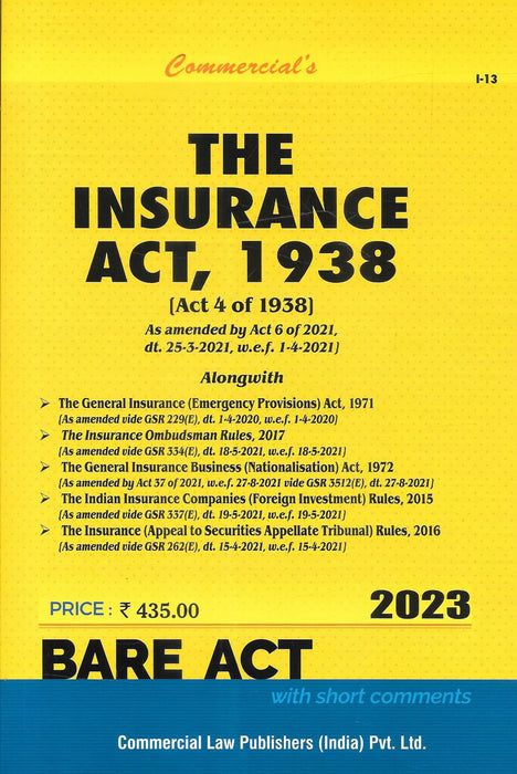 The Insurance Act . 1938