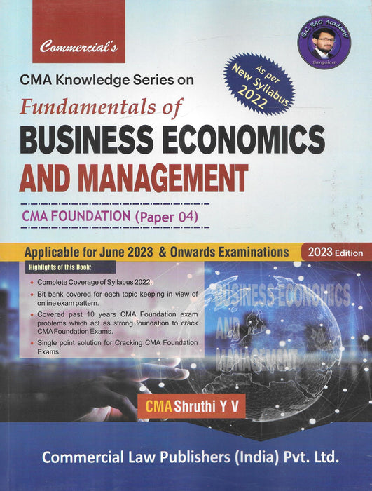 Fundamentals Of Business Economics And Management for CMA Exams