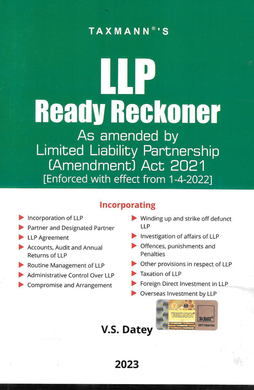 LLP Ready Reckoner