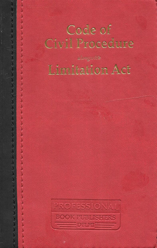 Code Of Civil Procedure alongwith Limitation Act - Coat Pocket Edition
