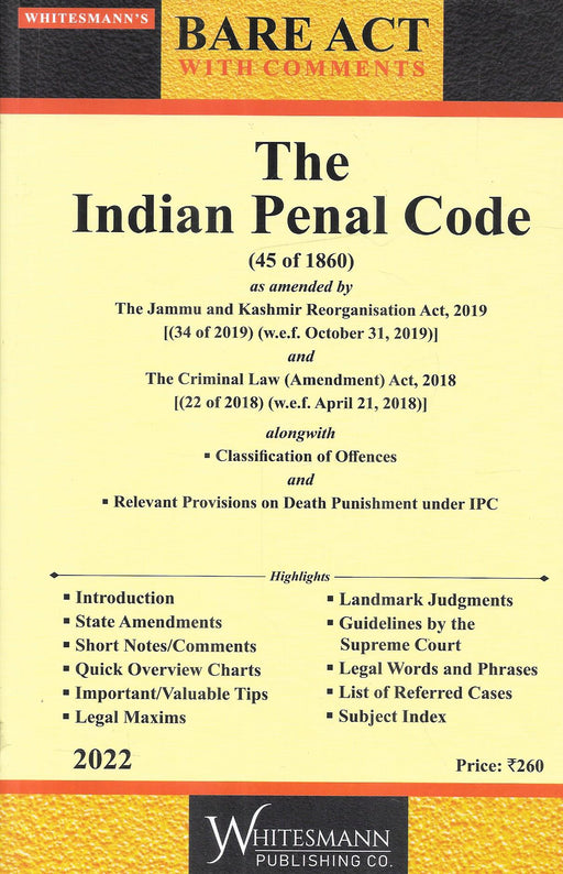 The Indian Penal Code(Bare Act)