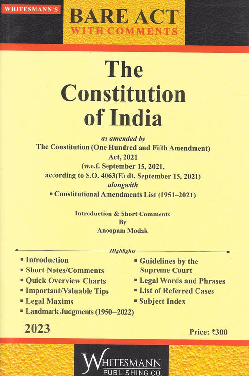 The Constitution of India (Bare Act)