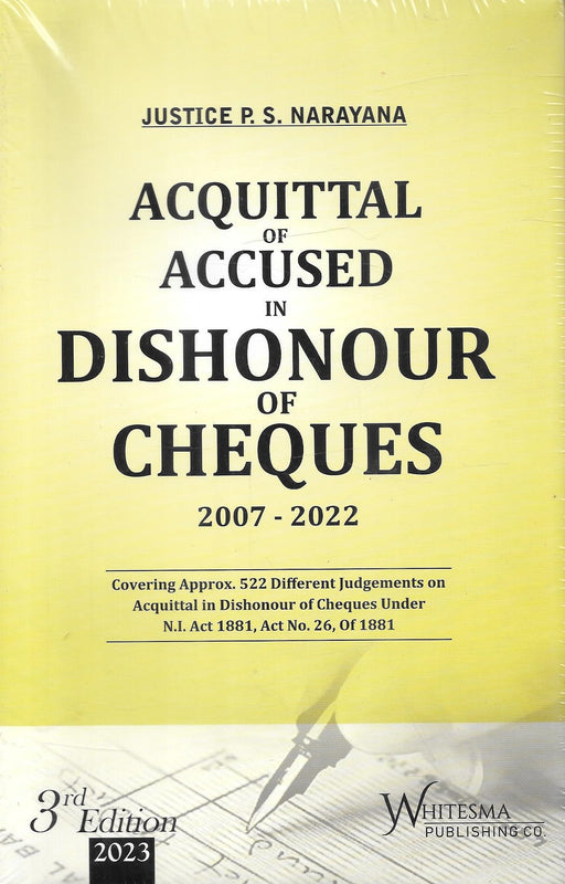 ACQUITTAL OF ACCUSED IN DISHONOUR OF CHEQUES