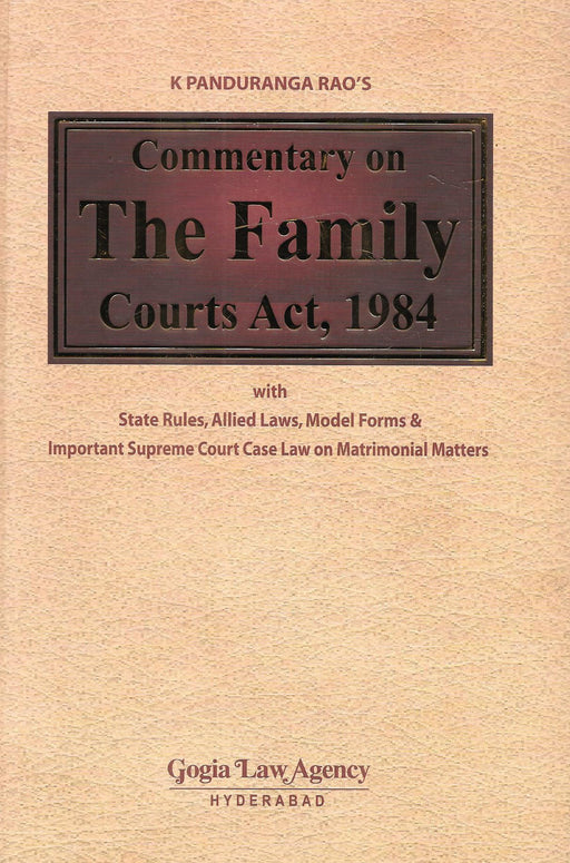 Commentary on the Family Courts Act, 1984