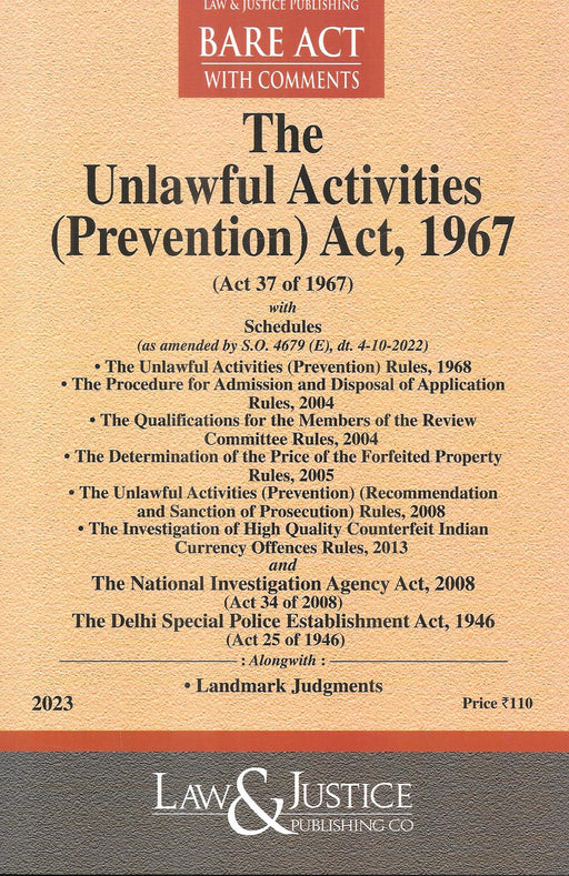 The Unlawful Activities (Prevention) Act 1967