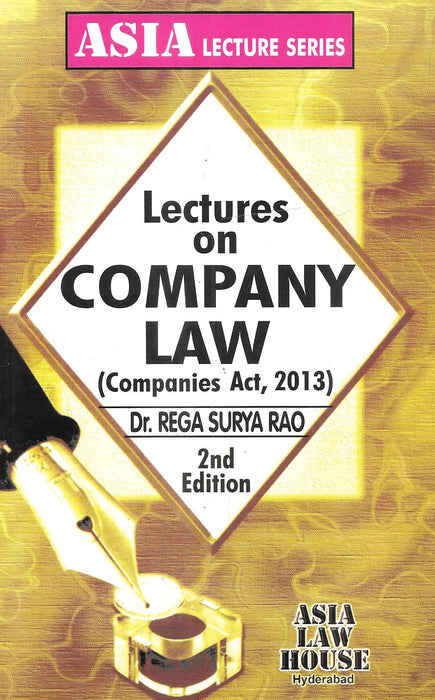 Lectures on Company Law (Companies Act, 2013)