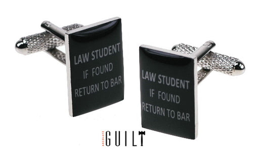 Cufflinks - Law Student - If Found Return To Bar