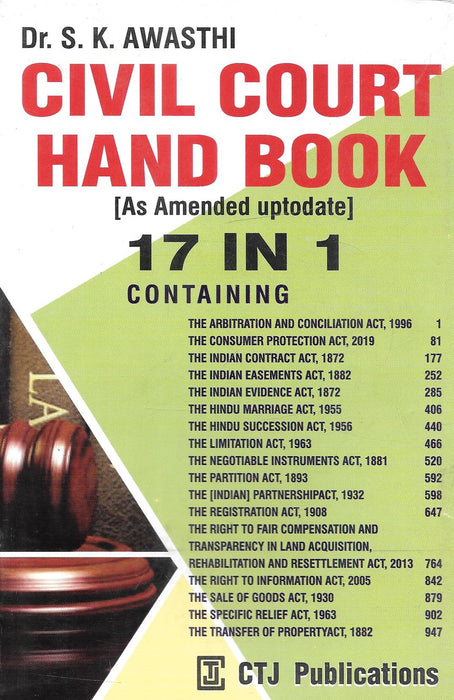 Civil Court Hand Book [As Amended Uptodate]