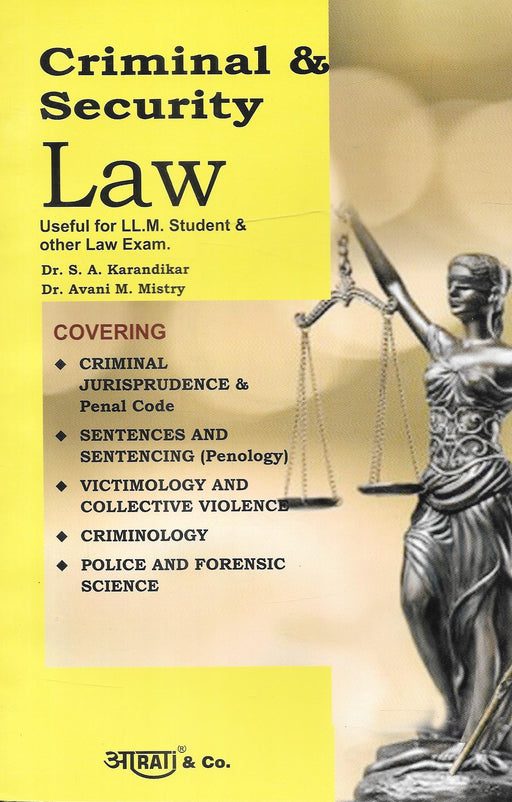 Criminal and Security Law for LLM Students and other Law Exams