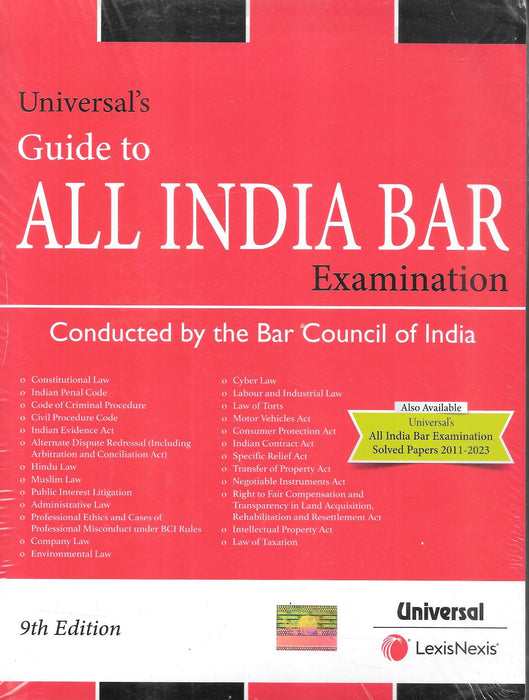Guide To All Bar Examination Conducted By The Bar Council Of India