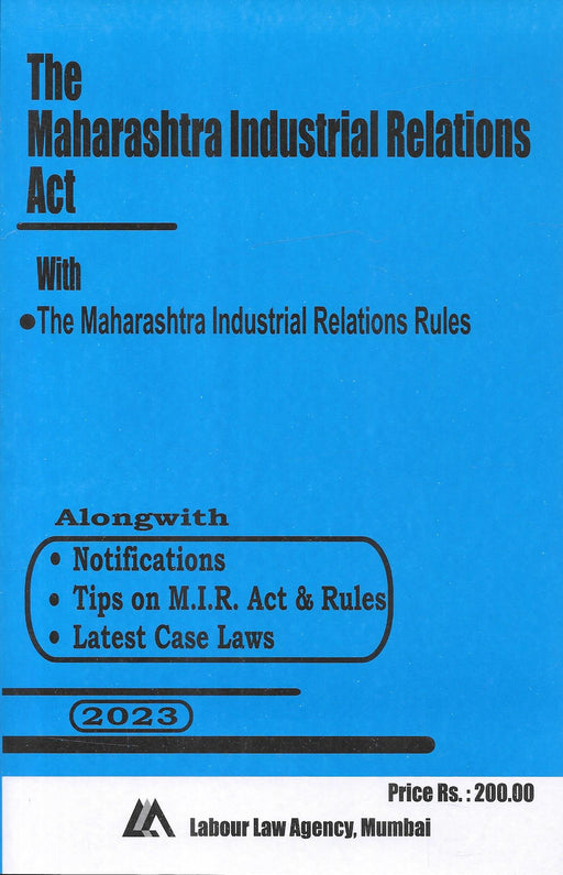 The Maharashtra Industrial Relations Act