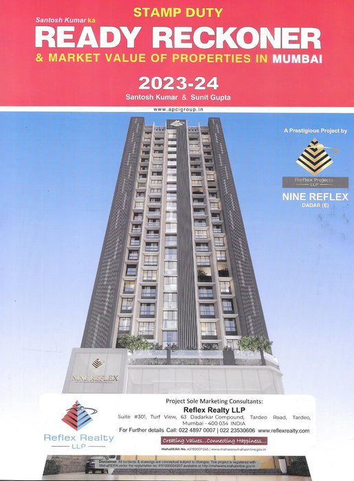 Stamp Duty Ready Reckoner and Market Value of Properties in Mumbai 202