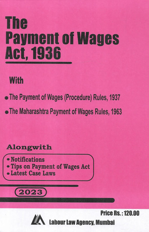 The Payment of Wages, 1936