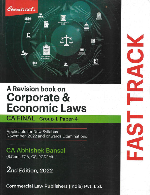 A Revision book on Corporate and Economic Laws - Group 1, Paper 4 - CA Final