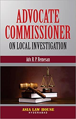 Advocate Commissioner on Local Investigation