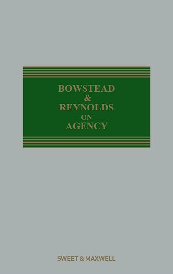 Bowstead and Reynolds on Agency