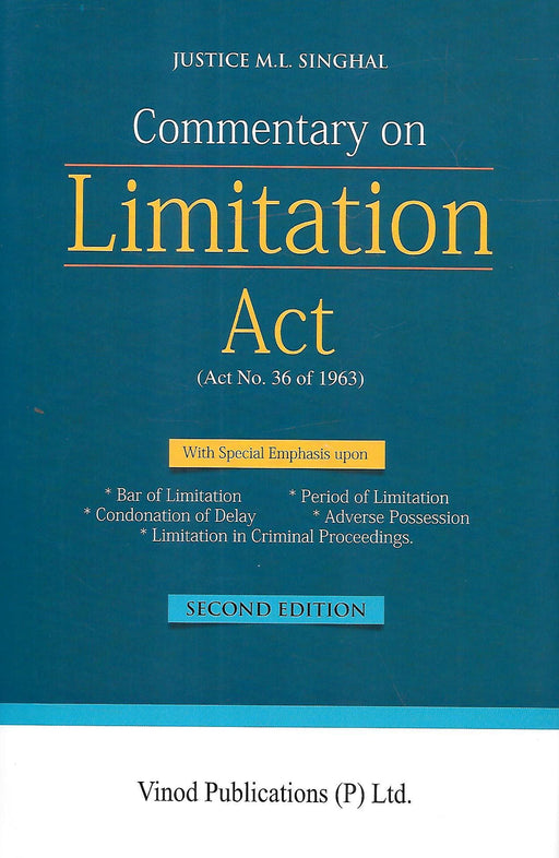 Commentary on Limitation Act