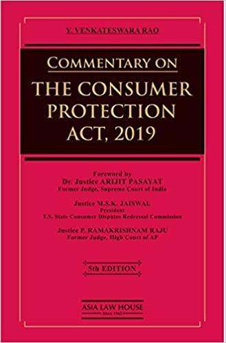 Commentary on The Consumer Protection Act, 2019