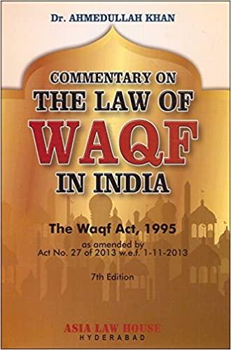 Commentary on The Law of Waqf