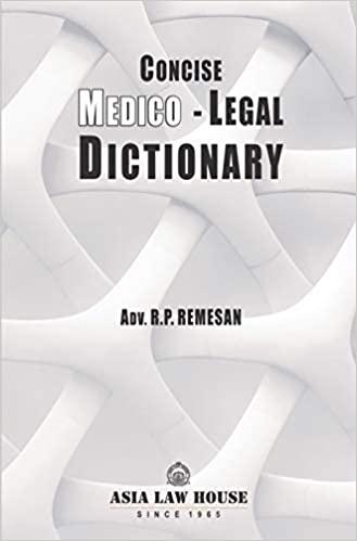 Concise Medico Legal Dictionary