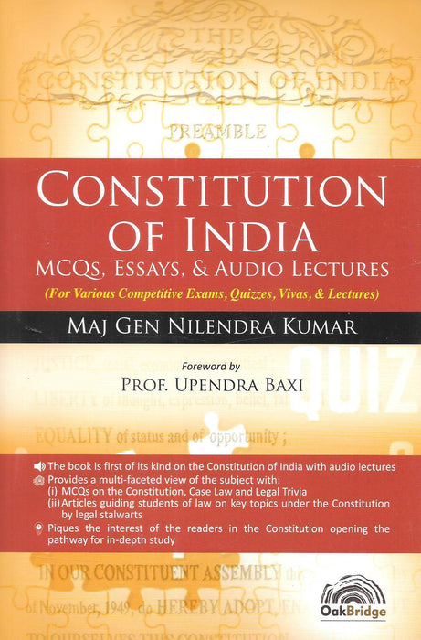 Constitution Of India Mcqs , Essays , & Audio Lectures (For Various Competitive Exams Quizzes , Vivas , & Lectures)