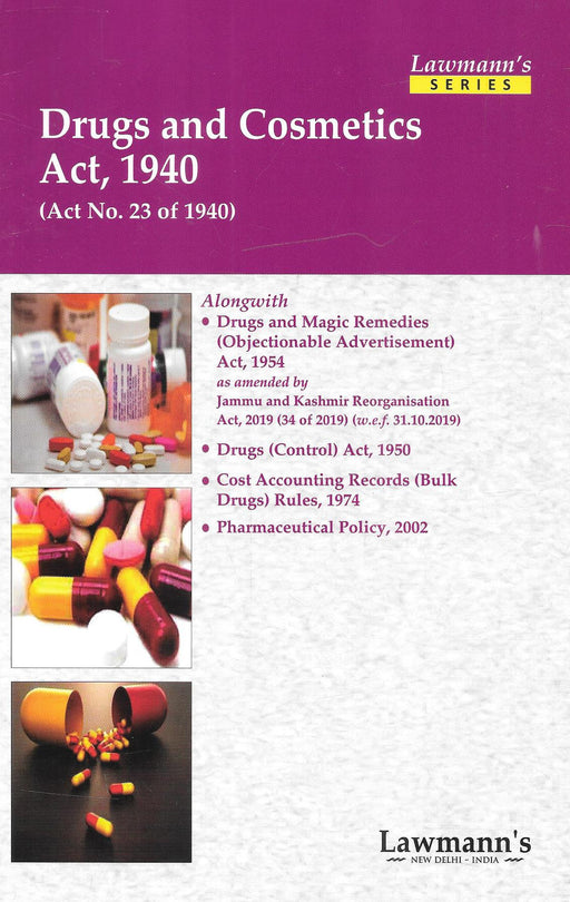 Drugs and Cosmetics Act, 1940