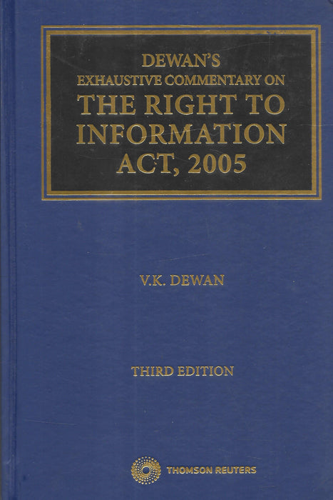Exhaustive Commentary on the Right to Information Act, 2005