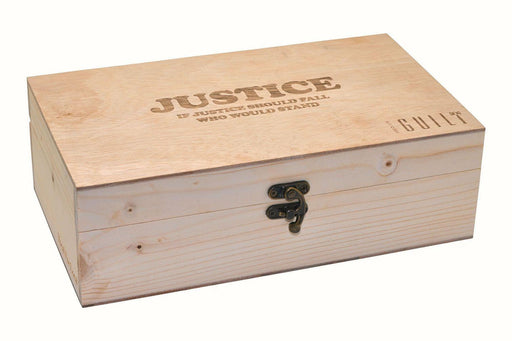 Gavel and Block and in Elegant Wooden Box