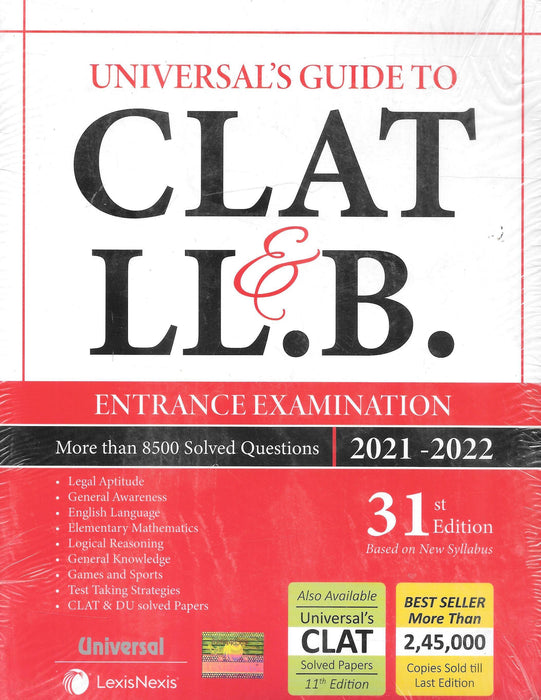 Guide to CLAT & LL.B. Entrance Examination 2021-22