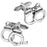 Hand Cuffs. You're Nicked - Cufflinks