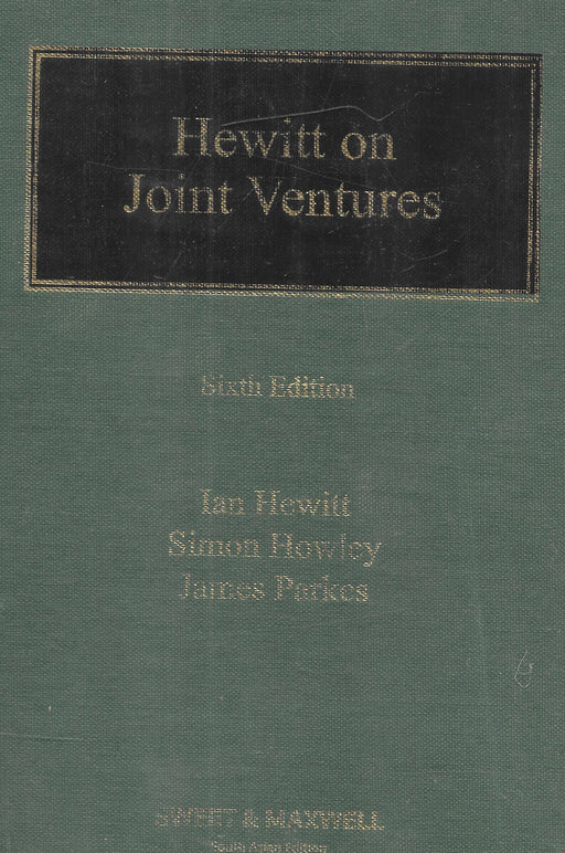 Hewitt on Joint Ventures