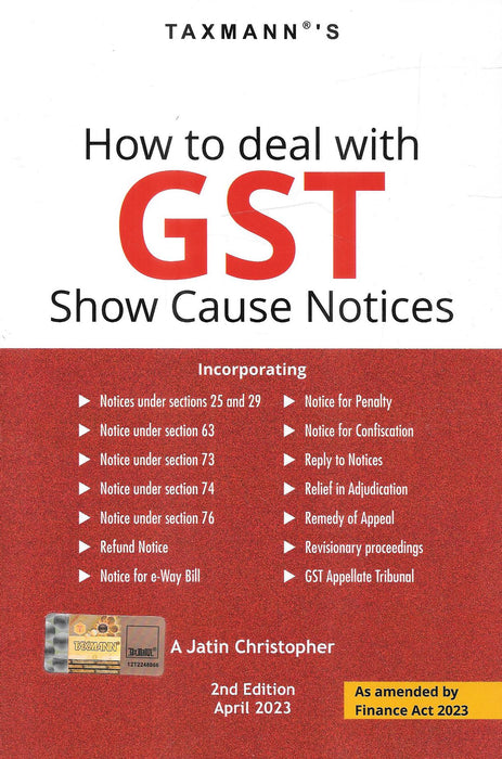 How To Deal With GST Show Cause Notices