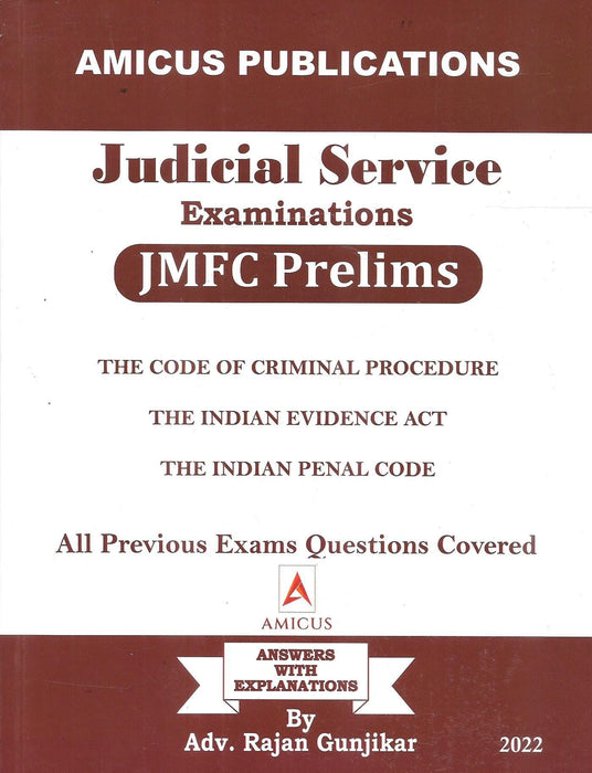 Judicial Service Examinations - JMFC Prelims