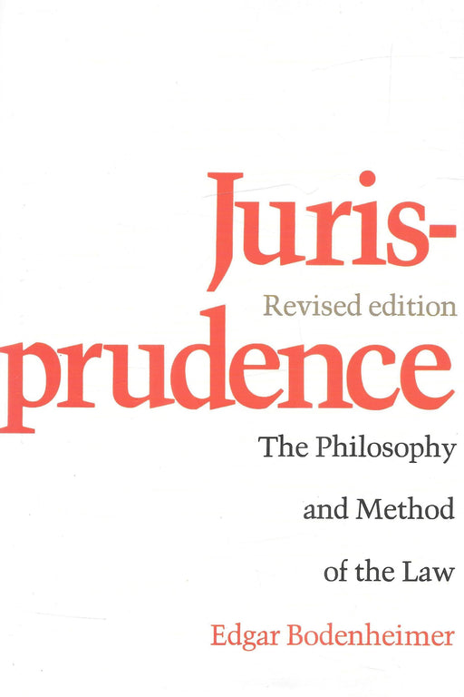 Juris-Prudence The Philosophy And Method Of The Law