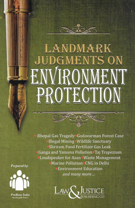 Landmark Judgments Environment Protection