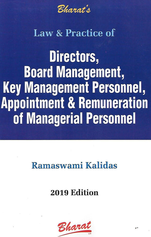 Law and Practice of Directors, Board Management, Ket Management Personnel, Appointment and Remuneration of Managerial Personnel