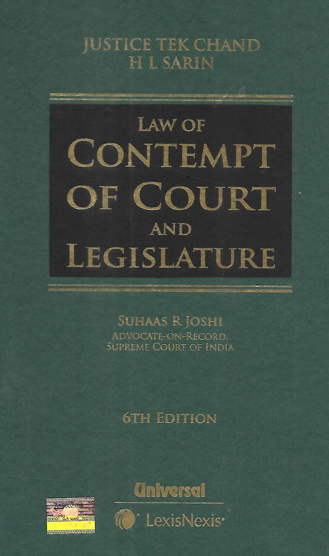 Law of Contempt of Court and Legislature – M&J Services - The Eclectic ...