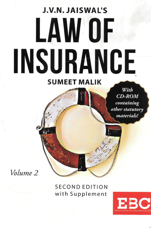 Law of Insurance in 2 vols by J V N Jaiswal