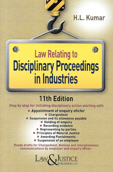 Law Relating to Disciplinary Proceedings in Industries