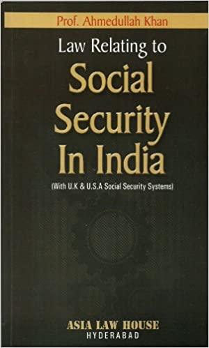 Law relating to social security in India