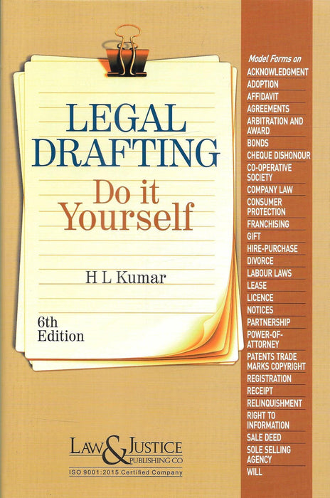 Legal Drafting - Do it Yourself