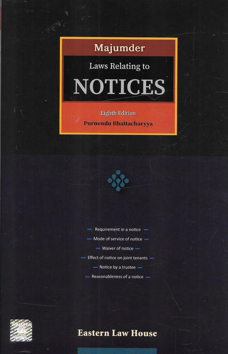 Majumder’s Laws Relating to Notices