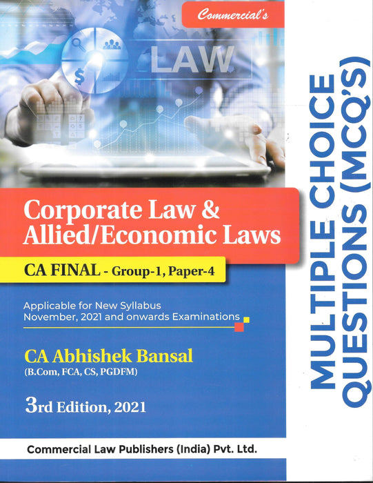 MCQ’s Corporate Law & Allied / Economic Laws