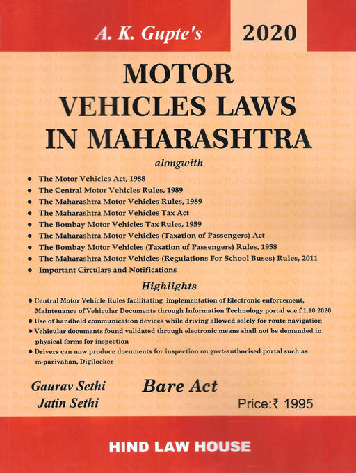 Motor Vehicles Laws in Maharashtra